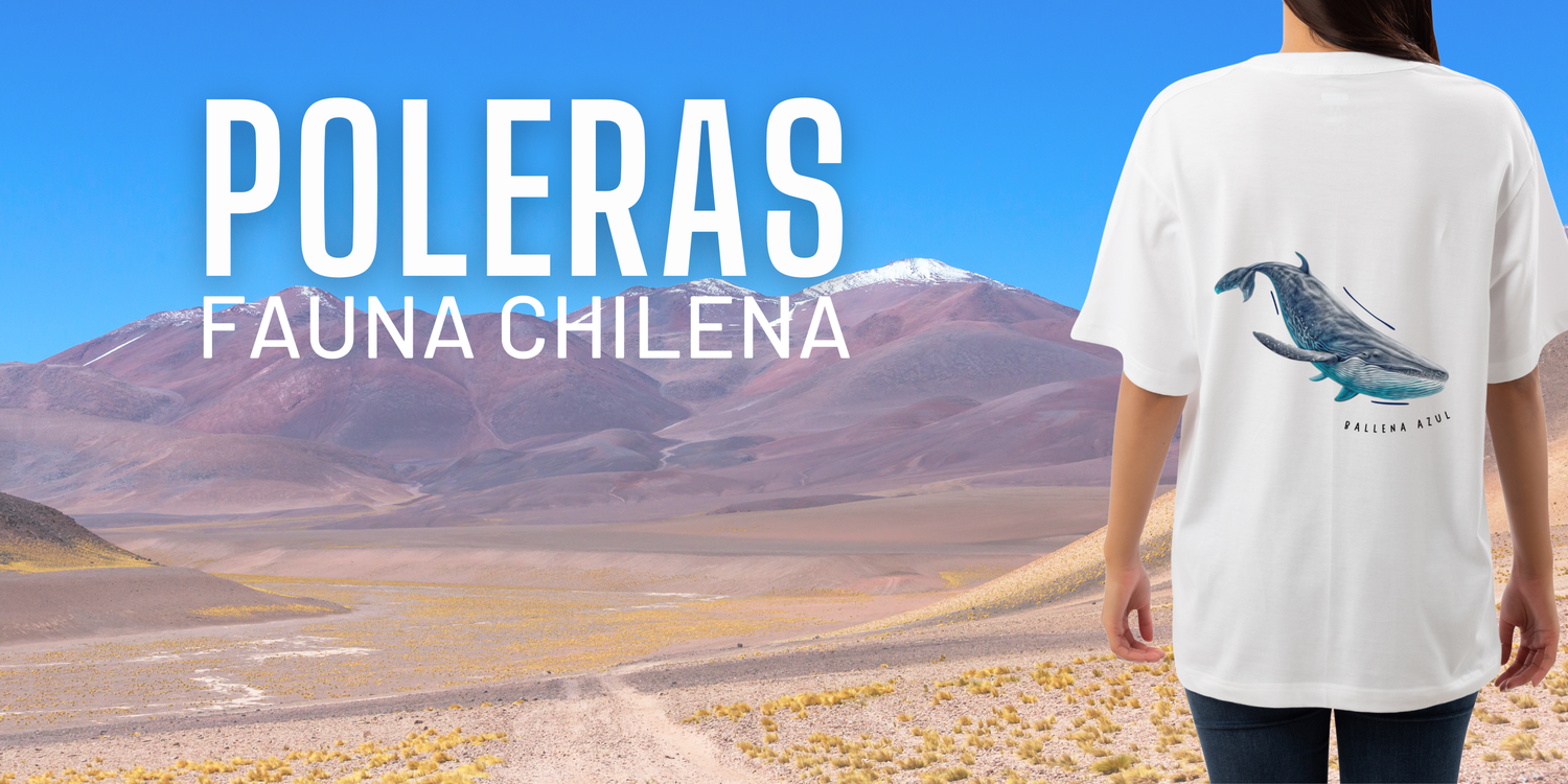 Poleras fauna chilena