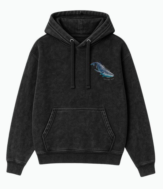 Poleron Efecto Lavado - Ballena