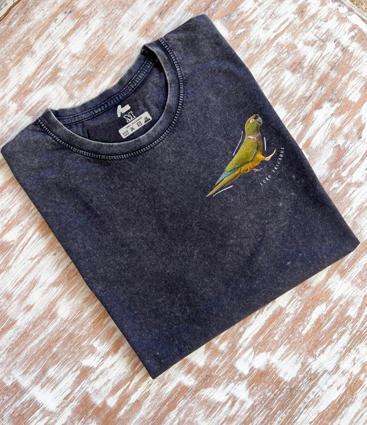 Polera Efecto Lavado Loro Tricahue