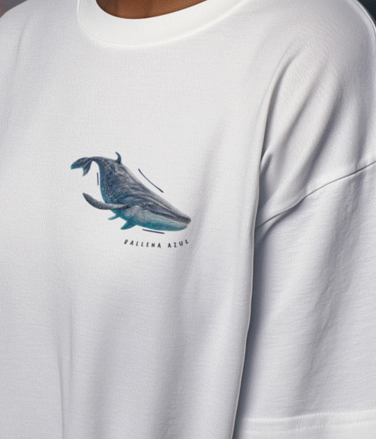 Polera Ballena Azul