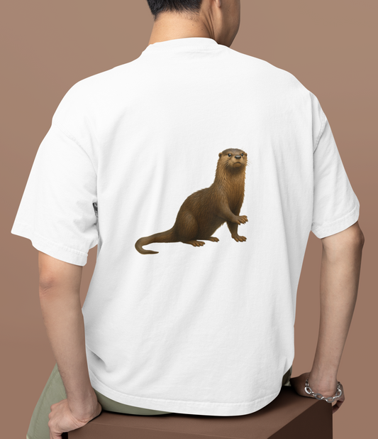 Polera Chungungo Estampado Espalda