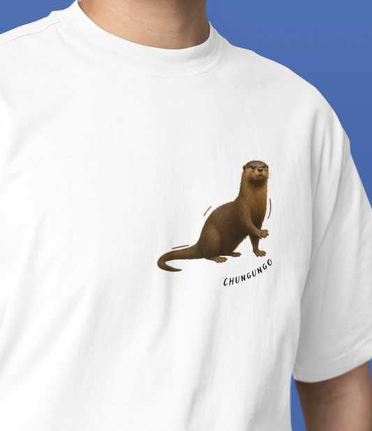 Polera Chungungo Estampado Espalda